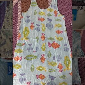 Fresh Produce Sea Life Print dress